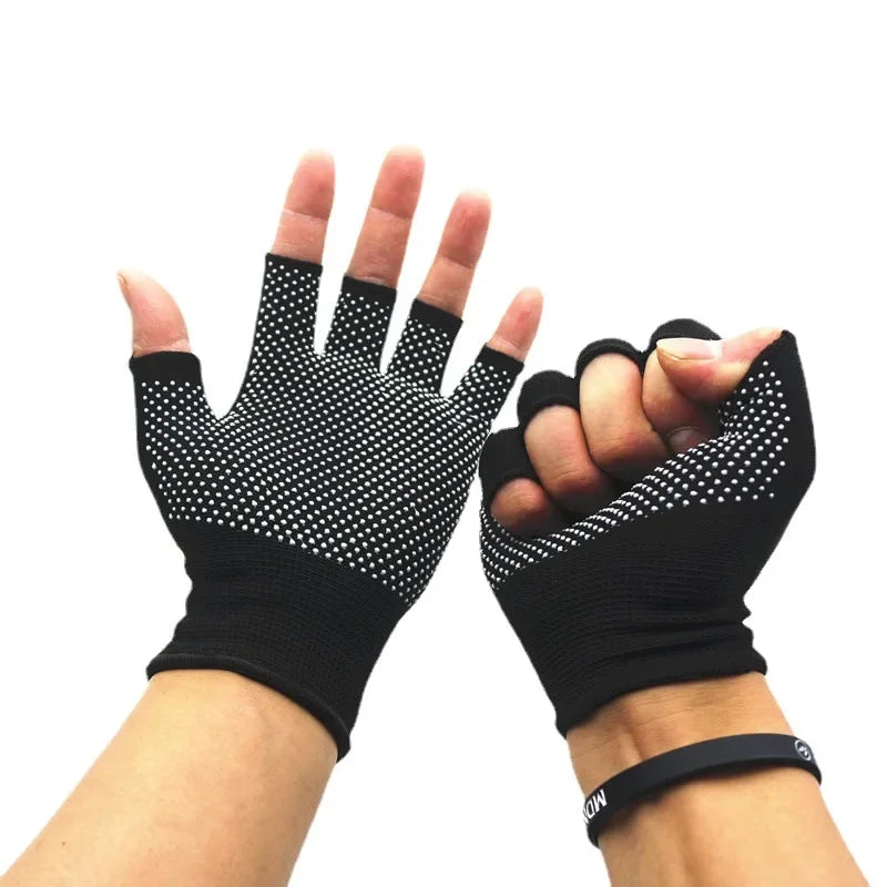 Gants Cyclisme Demi-Doigt Unisexe Confort & Anti-UV