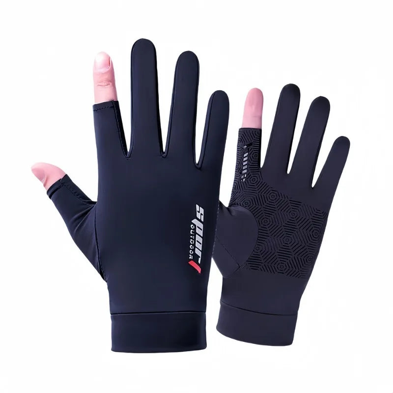 Gants Cyclisme Demi-Doigt Unisexe Confort & Anti-UV