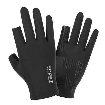Gants Cyclisme Demi-Doigt Unisexe Confort & Anti-UV