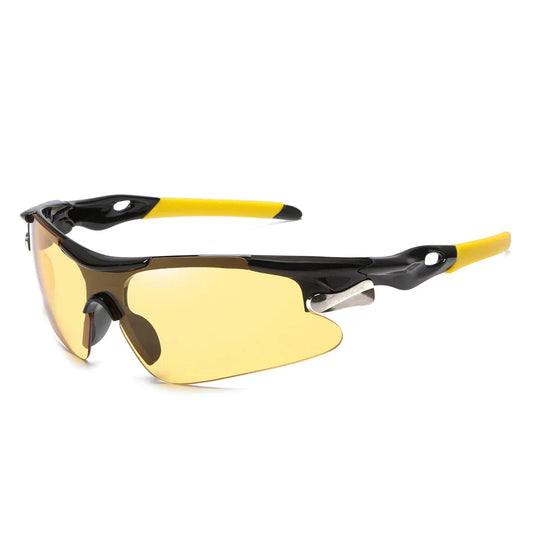 Lunettes de Cyclisme Polarisées Unisexe Anti-Vent Sport et Extérieur