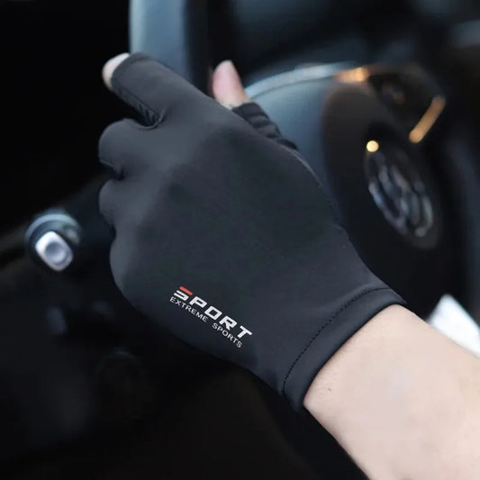 Gants Cyclisme Demi-Doigt Unisexe Confort & Anti-UV