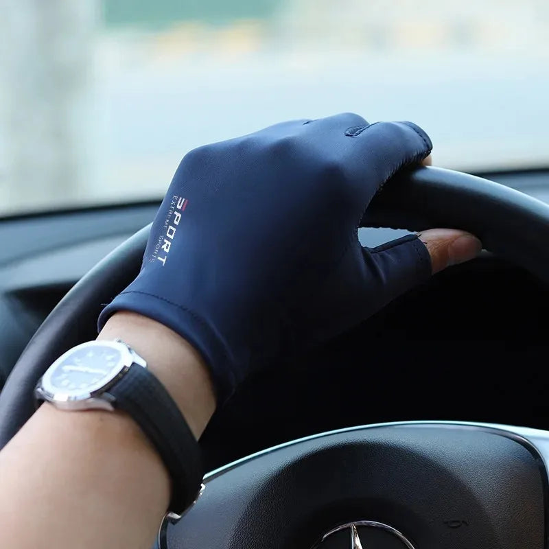 Gants Cyclisme Demi-Doigt Unisexe Confort & Anti-UV