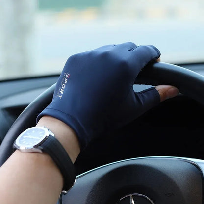 Gants Cyclisme Demi-Doigt Unisexe Confort & Anti-UV